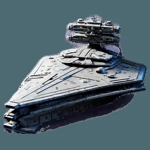 Star Destroyer Under Attack PNG bnt