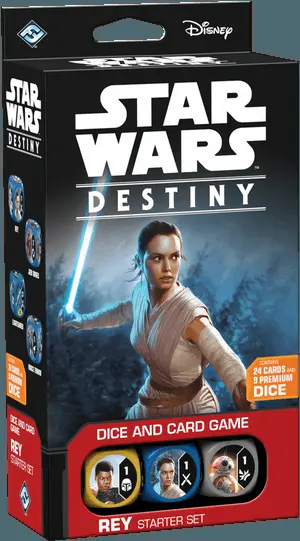 Star Wars Destiny Rey Starter Set Packaging