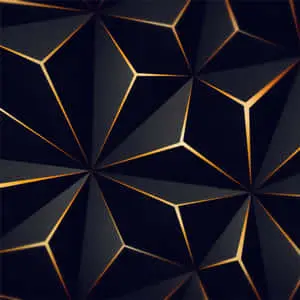 Triangle Black Yellow Ipad
