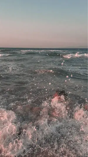 Vintage Aesthetic iPad Seashore
